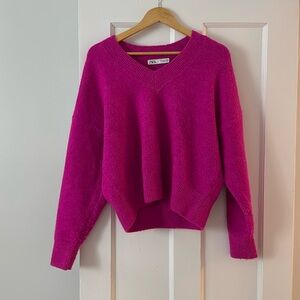 Zara Magenta Sweater